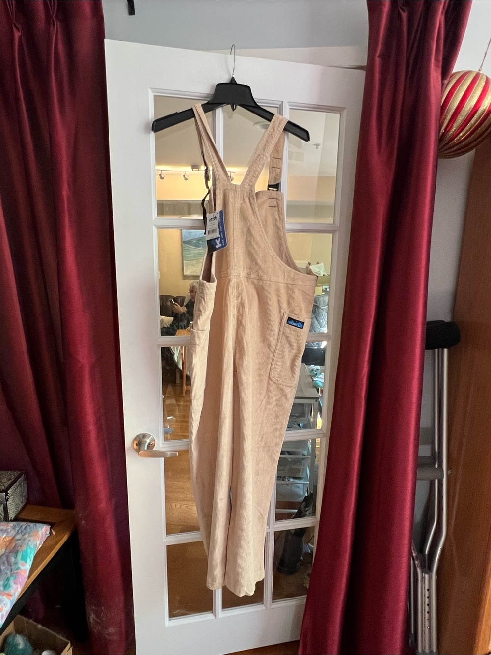 Kavu Light Beige Corduroy Overalls - Picture 5 of 5